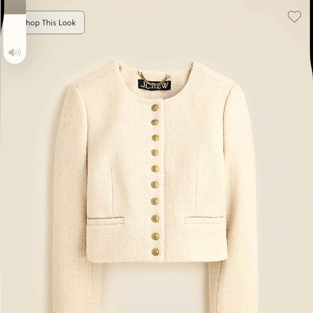 J crew Bridgette lady jacket in tweed NWT sz 6
